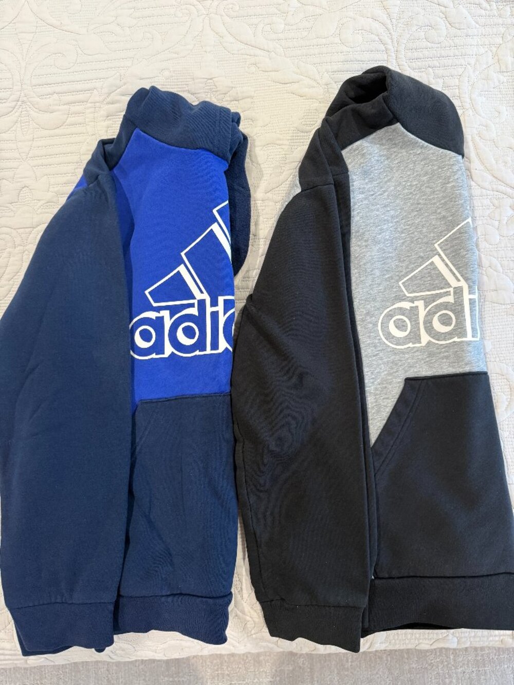 Adidas Boys Hoodies Lot of 2 Size Large 14/16